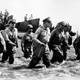 General MacArthur reaching the shore at Leyte, October 1944. (Photo: Roger Viollet/Getty Images)